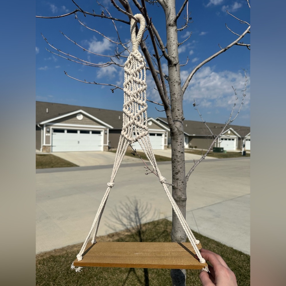 Macrame Hanging Shelf